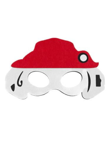 Maska Psi Strażak filcowa 141526 Piesek Patrol z uszkami