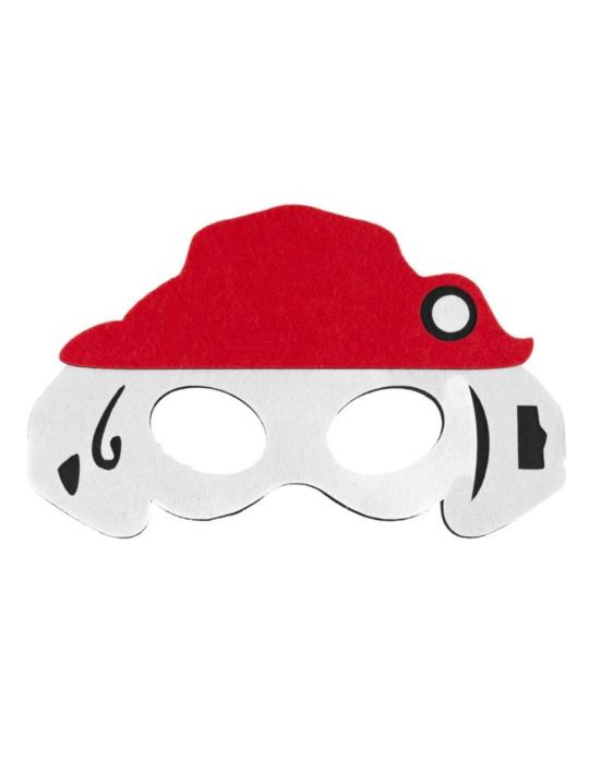 Maska Psi Strażak filcowa 141526 Piesek Patrol z uszkami