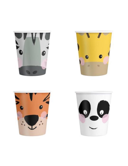 Kubeczki zwierzątka 4 szt 512561