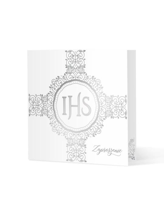 Zaproszenia na Komunię IHS 132609 10 sztuk pierwsza komunia