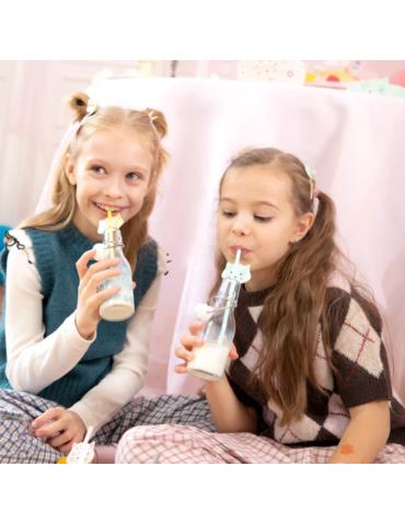 Słomki Kotki Urodzinowe 6szt 151297 papierowe koty