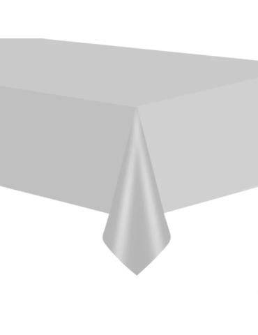 Obrus Srebny Foliowy 510208 137x274 przyjęcia urodziny imprezy