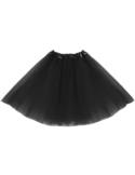1 Strój Spódniczka TuTu Czarna 134900 40cm tiulowa