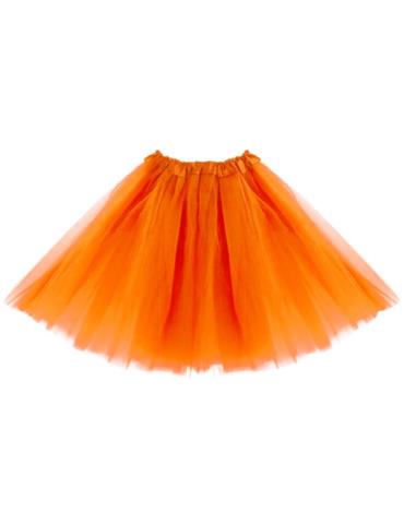 1 Strój Spódniczka Pomarańczowa 135020 TuTu 40cm tiulowa