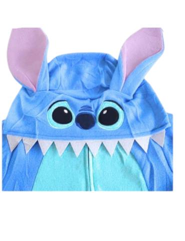 Strój Stich Sticz ST010 122/128 niebieski kombinezon piżama stworek bajka disney