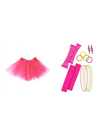 Zestaw Strój Disco Lata 80...