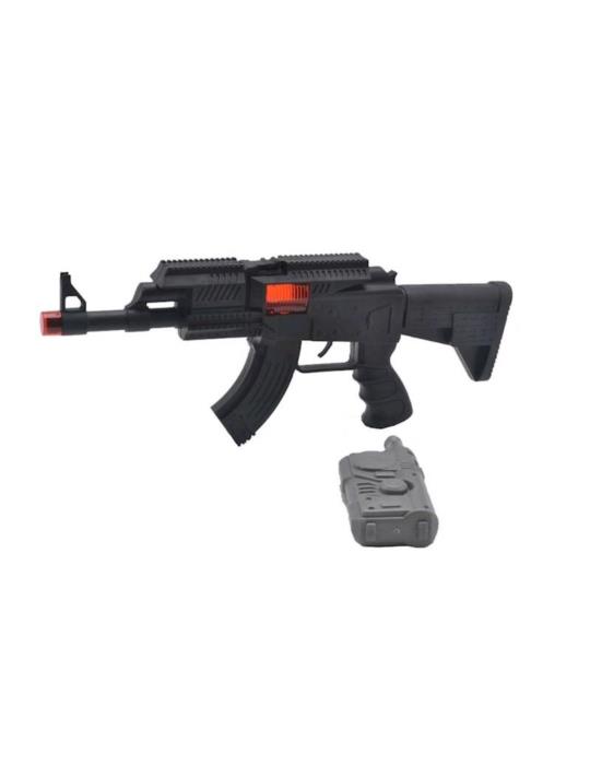 1 Karabin Żołnierza 32cm SE465232 krótkofalówka dźwięk światło antyterorysta policjant komandos