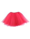 1 Strój Spódniczka TuTu Czerwona A2305 40cm tiulowa z podszewką diabełek renifer mikołajka