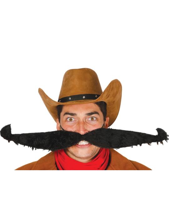 Wąsy mega wielkie Kowboj 55cm 11952BZ