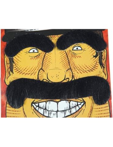 Wąsy i brwi Detektyw 11535BZ