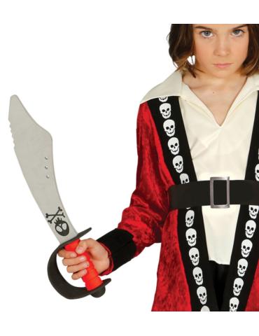 Miecz Pirata z pianki 45cm 18724BZ Szabla bezpieczna dla dzieci