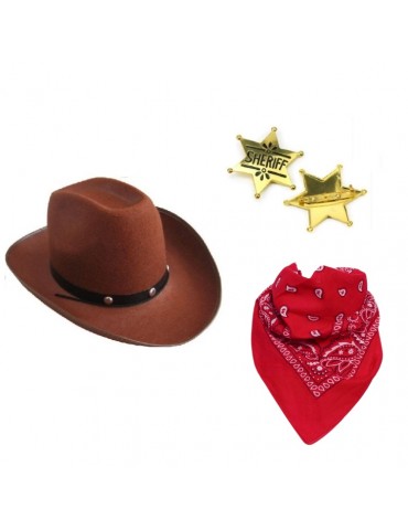 Zestaw Kowboj/Kowbojka:...