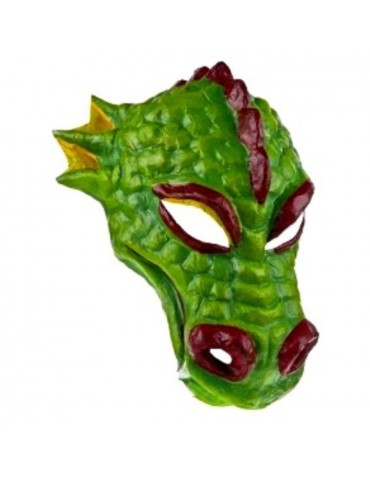 Maska Ręcznie Robiona Smok...