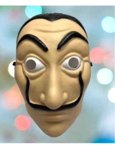 Maska Salvador Dali Dom z papieru PM301 Salwador