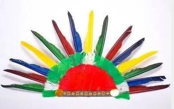 Pióropusz Indiański Wodza...