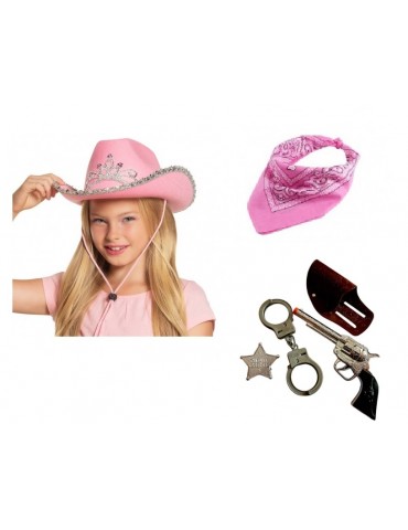 Zestaw Kowbojki Kapelusz...