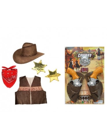 Zestaw Kowboja Kamizelka...