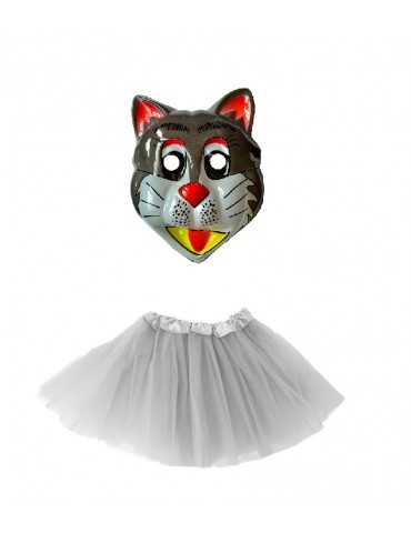 Zestaw Strój Kotka TuTu...