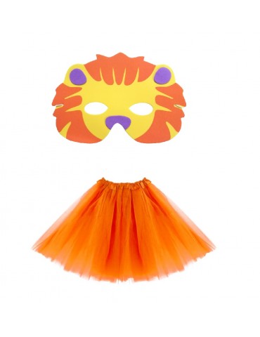 Strój Lew TuTu Pomarańczowe...