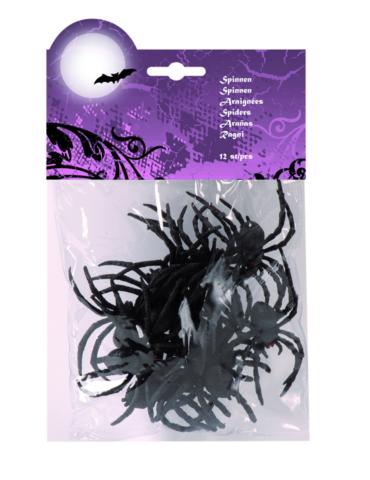 Pająki 12 szt duże 74466