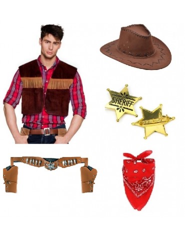 Zestaw Strój Kowboja...