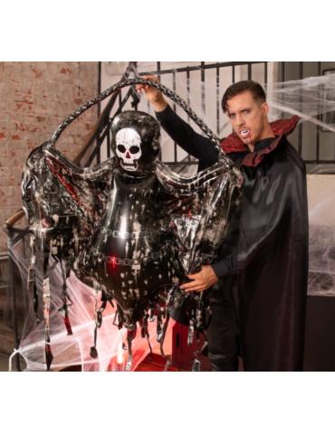 1 Balon Śmierć z Łańcuchami 167892 118 x 150 cm Halloween foliowy Kościotrup