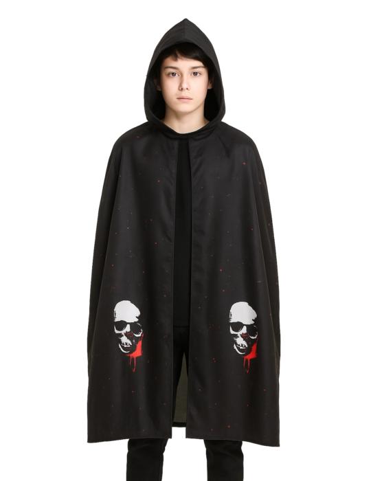 Strój Peleryna Halloween ST800 134/140 z kapturem