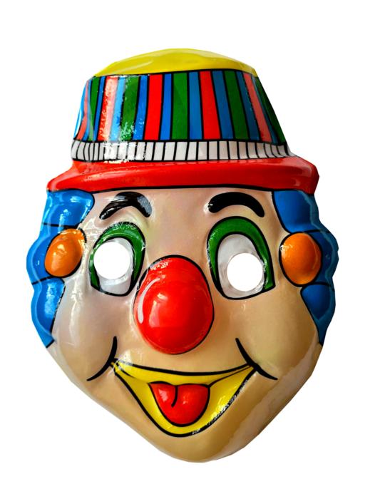 Maska KLAUN PVC PM075 Zabawa dzieci prezent