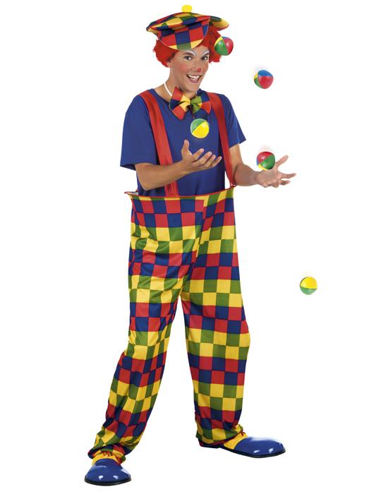 Ad Strój Klaun Cyrkowy LUX DD104 ONE SIZE