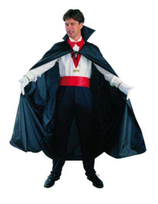 Ad Peleryna Wampira z Kołnierzem DD166 XL/XXL