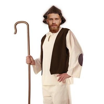 Ad Strój Pastuszek Zestaw DD201 M-XL Pasterza dla dorosłych Kamizelka z Czapką 2w1 - dwustronny