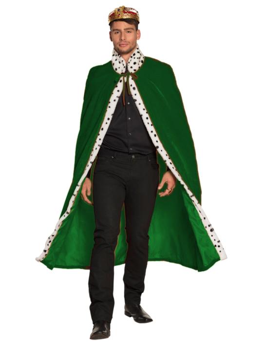 Ad Peleryna Króla dla Dorosłych DD107 zielona Baltazar XL/XXL