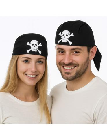 Czapka Pirata z Czaszką K1905 Pirat Piracka czapka dla dorosłych