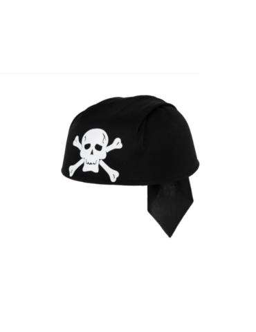 Czapka Pirata z Czaszką K1905 Pirat Piracka czapka dla dorosłych