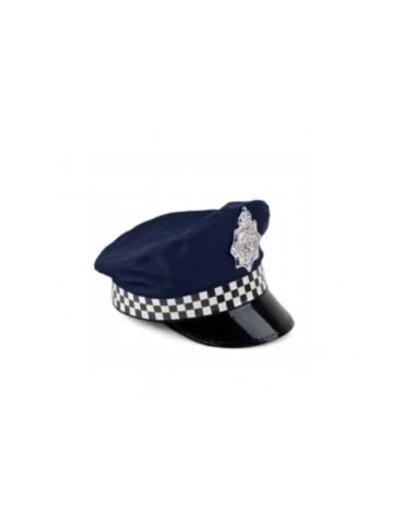 Czapka Policyjna Granatowa A3534 Czapka policjanta policyjna z daszkiem