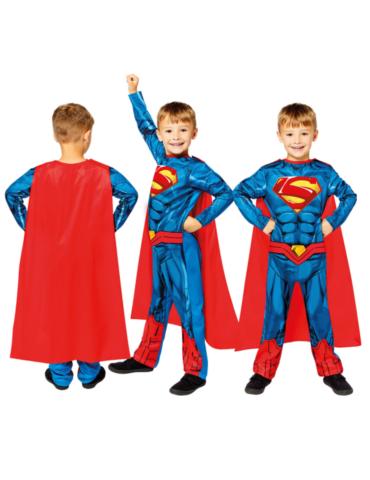 Strój Superman 98/104 9910129BZ kombinezon Supermena superbohatera z mięśniami DC komiks licencja BZ