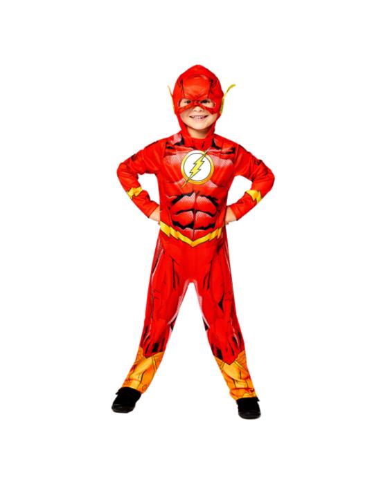 Strój Flash DC komiks 146/152 9910121BZ kombinezon superbohatera liga sprawiedliwości licencja BZ