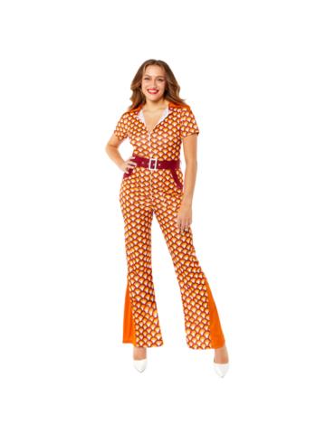 Strój Disco Kombinezon L 9911373BZ Retro Przebranie Lata 70s