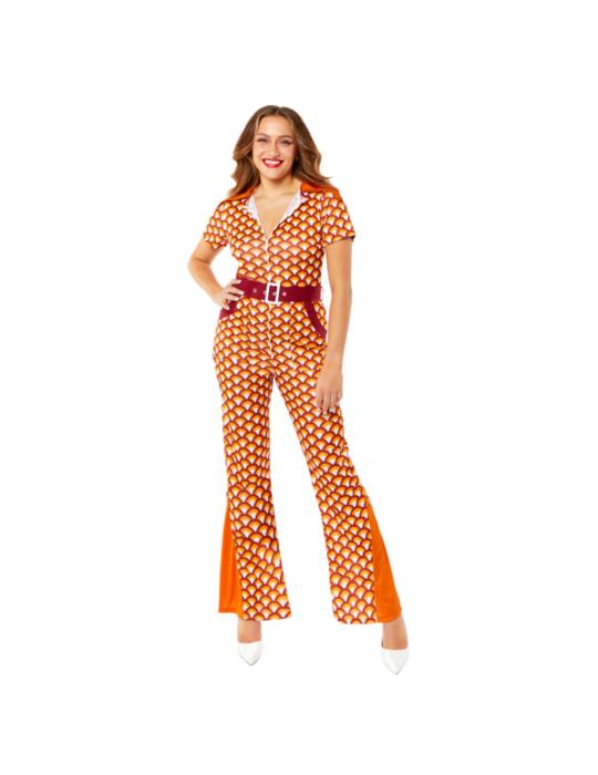 Strój Disco Kombinezon M 9911370BZ Retro Przebranie Lata 70s