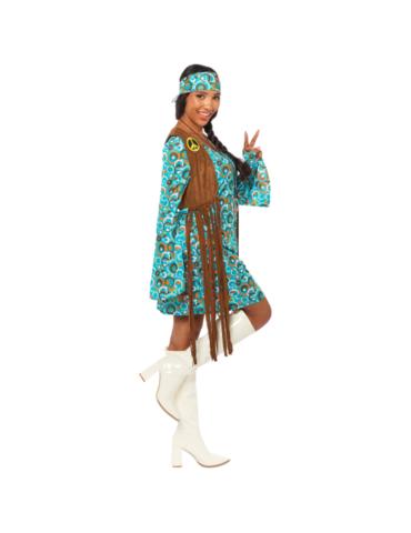 Strój Karnawałowy Hipiski S 9911005BZ kostium hippie BZ