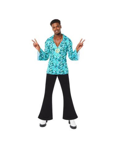 Koszula Hipisa Męska L 9910798BZ lata 60–70