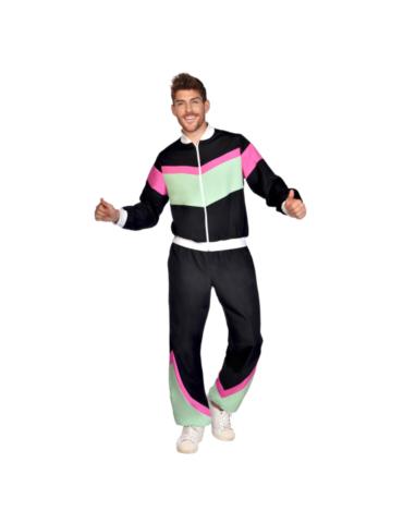 Strój Dres Disco Unisex XL 9910358BZ Czarny Dres w stylu lat 80 BZ