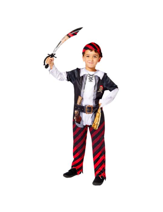 Strój Pirata Korsarza 110/116 9910096BZ Pirat Kapitan