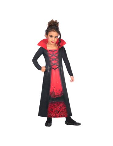 Strój Wampirzycy Rose134/140 9908596BZ Halloweenowy strój wampirzycy dla dziewczynki