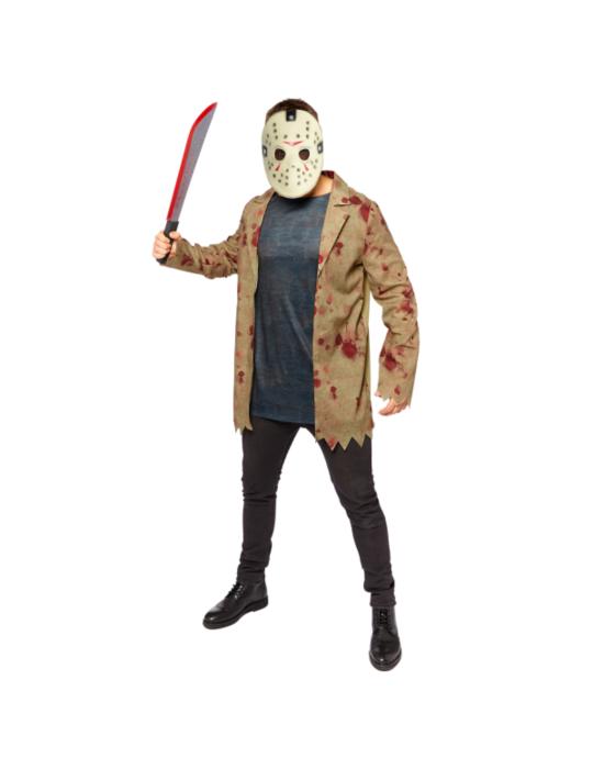 Strój Jason Piątek 13-ego XL 9912556BZ Kostium halloween dla dorosłych