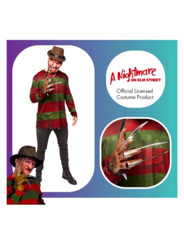 Strój Freddy Kruger XL 9912547BZ kostium halloween Koszmar z Ulicy Wiązów