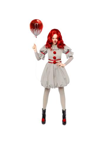 Strój damski Klaun Pennywise S 9912531 BZ kostium halloween horror TO