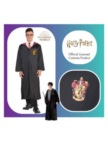 Strój Harry Potter M/L 9912437BZ kostium dla dorosłych Gryffindor peleryna licencja