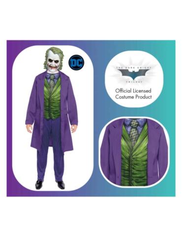 Strój Joker Garnitur XL 9907618BZ DC komiks halloween batman film upiorny klaun licencjonowany BZ
