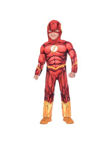 Strój Flash DC komiks 122/128 9906079BZ kombinezon superbohatera z mięśniami liga sprawiedliwości licencja BZ